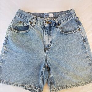 Vintage Liz Claiborne Light Blue Denim Jean Shorts